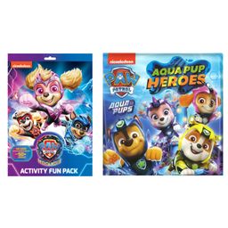 PAW Patrol Fun Pack of 2 Book Set Activity Bath Book.-19