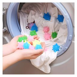Cozy Vibes Laundry Balls for Washing Machine Reusable Washing Machine Winding Laundry Anti-Tangle Balls - Set of 10 - Color May Vary-6