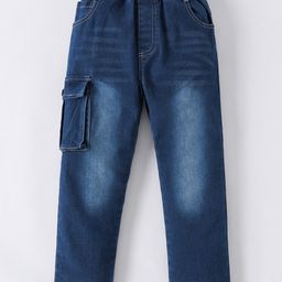 Mark & Mia Full Length Washed Denim Jeans - Blue-image-96