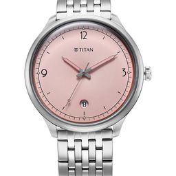 Titan Men Embellished Dial & Bracelet Style Straps Analogue Watch 10023SM01-image-62