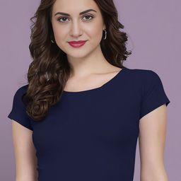 Dream Beauty Fashion Women Round Neck Crop T-Shirt-image-64