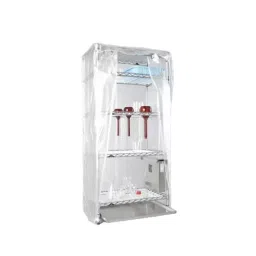AS ONE Mesh Shelf Rack for DS-S Replacement Vinyl Curtain, 1-1612-17-21