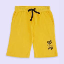 Pantaloons Junior Boys Yellow Cotton Printed Shorts-image-96