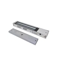 Team Office Single Leaf 272.16 Kg (600 lbs) Electro Magnetic Lock/EM Lock with Feedback and Timer -Silver image 2