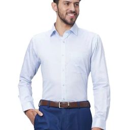 Raymond Sky Cotton Slim Fit Printed Shirt-image-19