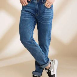 Being Human Blue Slim Fit Jeans-image-16