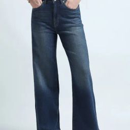 U.S. Polo Assn. Blue Relaxed Fit High Rise Jeans-image-73