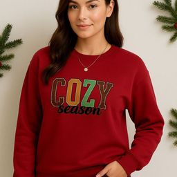KASHIAN Women Printed Round Neck Pullover Sweatshirt-picture-10