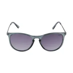 Gio Collection G6232GRN Grey Oval Sunglasses-44