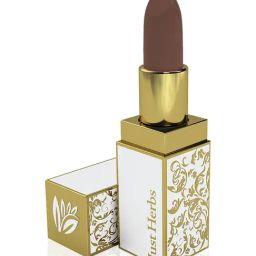 JUST HERBS Herb Enriched Ayurvedic Lipstick Mocha Brown - 4.2 gm-image-50