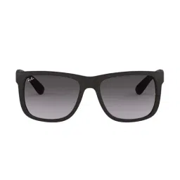 Ray-Ban 0RB4165 Light Grey Anti-Reflective Justin Square Sunglasses - 55mm-picture-35