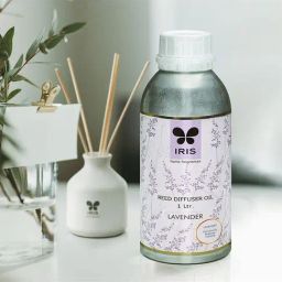 IRIS Purple Lavender Reed Diffuser Oil Refill Can - 1 Litre-4