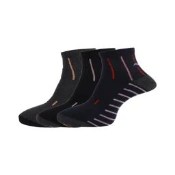 Dollar Multicolor Ankle Length Socks (Pack of 3)-image-90