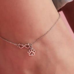 Zavya 92.5 Sterling Silver Anklet for Women in Rhodium-Plating-image-85