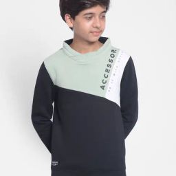 Crimsoune Club Kids Multicolor Color Block Full Sleeves Sweatshirt-image-64