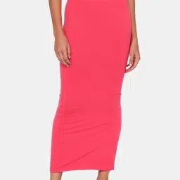 Zivame Dark Pink Saree Shapewear-image-24