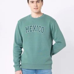 Red Tape Green Full Sleeves Round Neck Sweatshirt-image-61