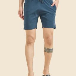 Sweet Dreams Teal Regular Fit Lounge Shorts-image-57
