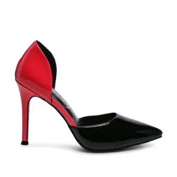 London Rag Women's Candy Cane Multicolor D'orsay Stilettos-image-8