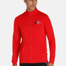 Puma High Risk Red Slim Fit Jacket-image-16