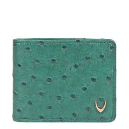 Hidesign Green Casual Leather Bi-fold Wallet for Men-picture-34