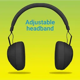 Zebronics Zeb-Duke Wireless Bluetooth Headphone with Microphone (Black) image 4