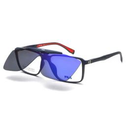 Fila Blue Square Eye Frames for Men-image-31