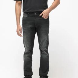 Rare Rabbit Grey Slim Fit Fit Solid Jeans-image-66