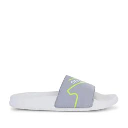 OFF LIMITS Men's REST DAY Light Grey Slides image 2