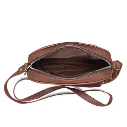 ZOUK Black Printed Small Cross Body Bag image 4