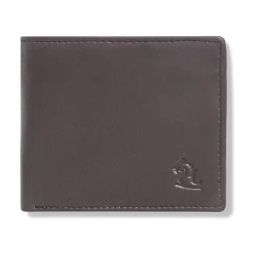 Kara Dark Brown Casual Leather Bi-Fold Wallet for Men-36