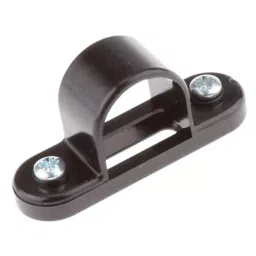 Schneider Electric Black PVC 20 mm Screw Saddle Clamp, SBS20B-image-41