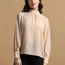 Allen Solly Beige Regular Fit Top-image-44