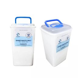 FAIRBIZPS Bio-Medical Sharps Container 10 L Puncture Proof Plastic White, FSSC2514 (Pack of 2)-image-52