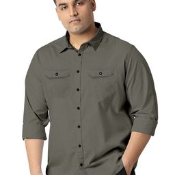 Aloof Men Classic Opaque Casual Shirt-image-128