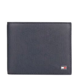 Tommy Hilfiger Navy Casual Leather Bi-Fold Wallet for Men-image-12