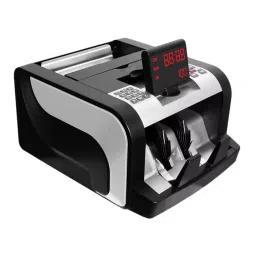 Elcons Dual Note Counting Machine 1000 notes/min with Fake Note Detector Compatible for All Type of Currency and Notes, Elcons-2500-17