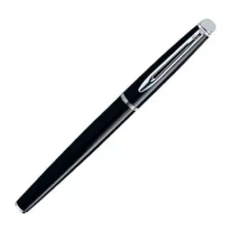 Waterman Hemisphere Chrome Trim Black Fountain Pen Mars Black Body Color, 9000017095-image-68