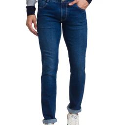 Parx Blue Slim Fit Low Rise Jeans-image-15