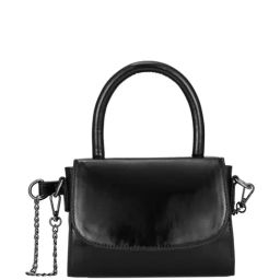 Fastrack Black Solid Small Satchel Handbag-image-48