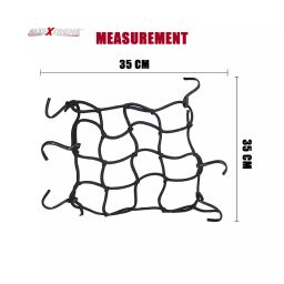 AllExtreme AENET001 Assorted Bungeee Net with 6 Hooks for Bikes image 4
