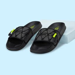 Ajile by Pantaloons Men's Black Slides-image-35