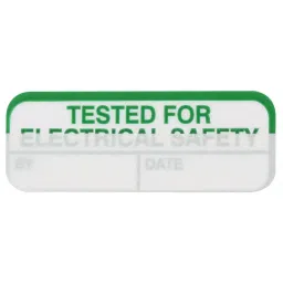 MULTICOMP PRO Pre Printed Labels LABEL, TESTED FOR ELEC SAFETY, PK108, 7827644 (Pack of 108)-16