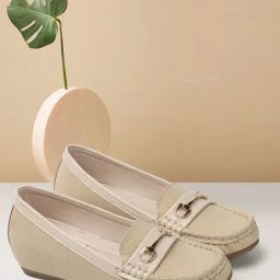 Elle Women's Cream Casual Loafer-image-86