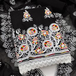 DIVASTRI Embroidered Unstitched Dress Material-picture-18