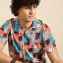 Sangria Printed Casual Shirt-picture-47