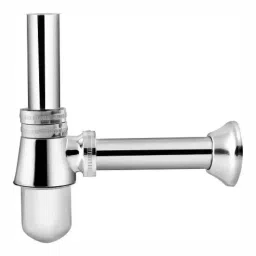 GENERIC Bottle Trap Stainless Steel Chrome Finish Silver, FG2771-image-86