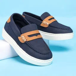 Pine Kids Slip On Casual Shoes - Navy Blue-picture-28