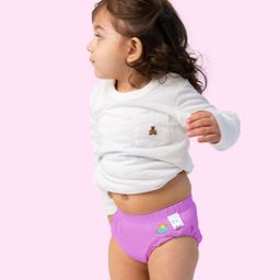 SuperBottoms Bamboo Space Theme Printed Super Soft Brief - Purple-image-77