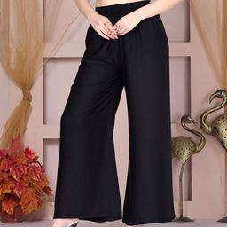Vivika Women Flared Palazzos-image-92